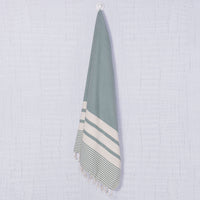 Multi-Striped Turkish Cotton Towel