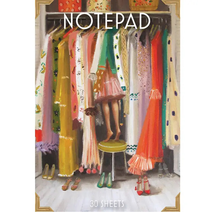 Spiral Notepad by Janet Hill
