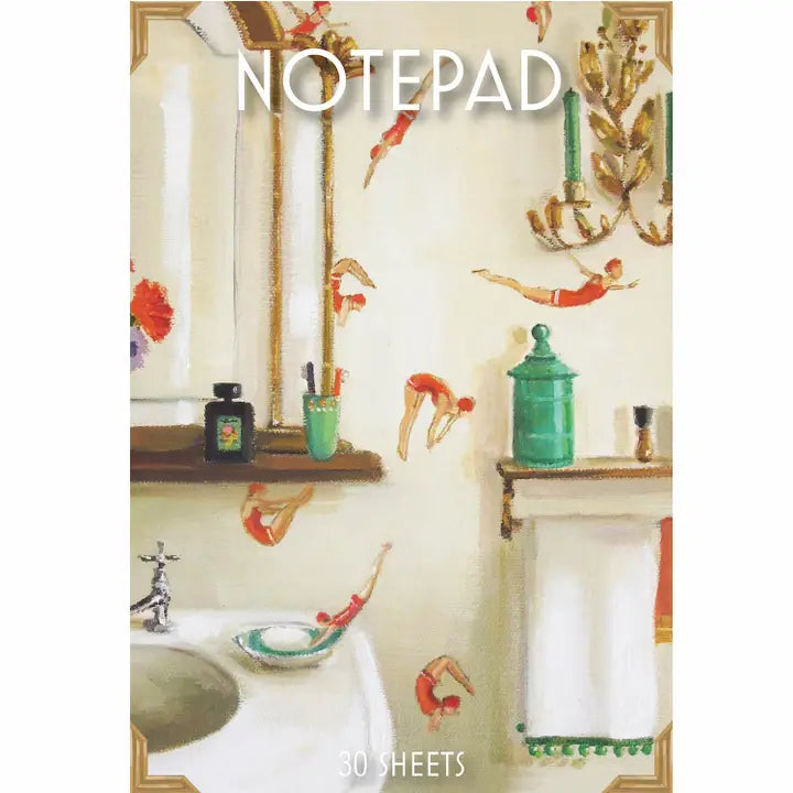 Spiral Notepad by Janet Hill