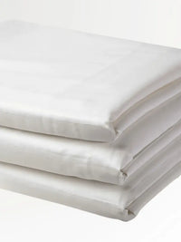 Faceplant Dreams Bamboo Queen Sheet Set - White