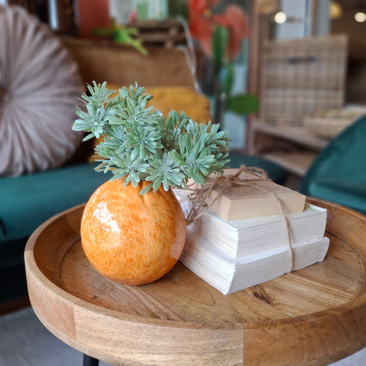 Orange Vase
