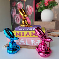 Miniature Resin Balloon Dog Statue