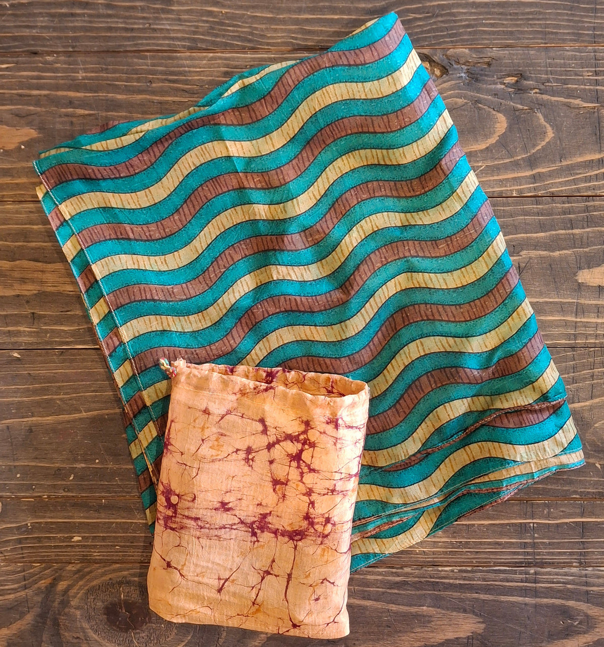 Silk Sari Scarf