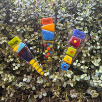 Assorted Glass Herb Markers