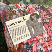 Graffitied Love Canvas Pillow - Style 3