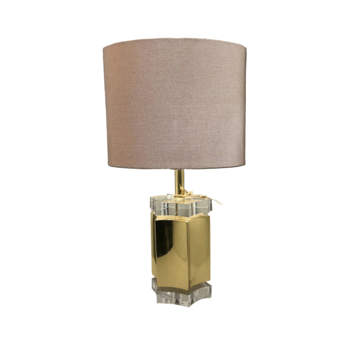 Gold Facets Table Lamp