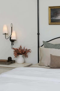 Faceplant Dreams Bamboo Queen Sheet Set - White