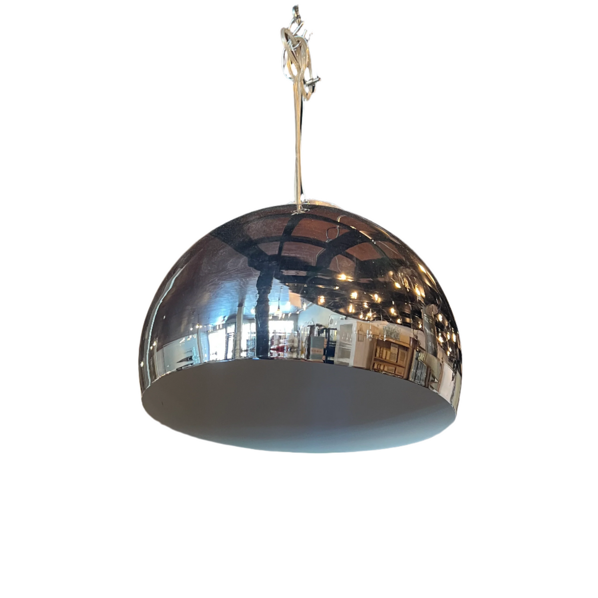 Metal Ceiling Chrome Light
