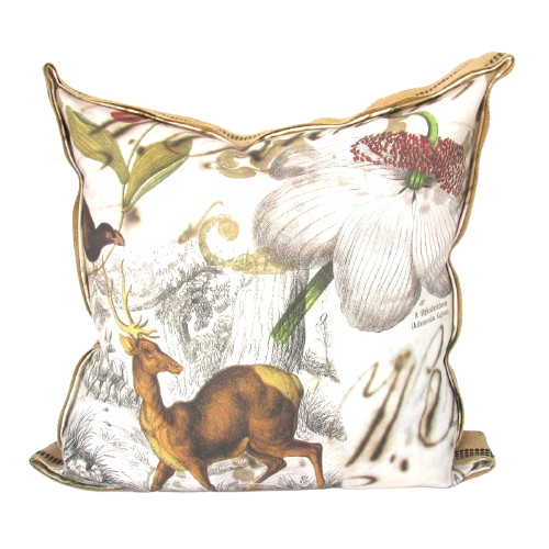 Deer Canvas Pillow