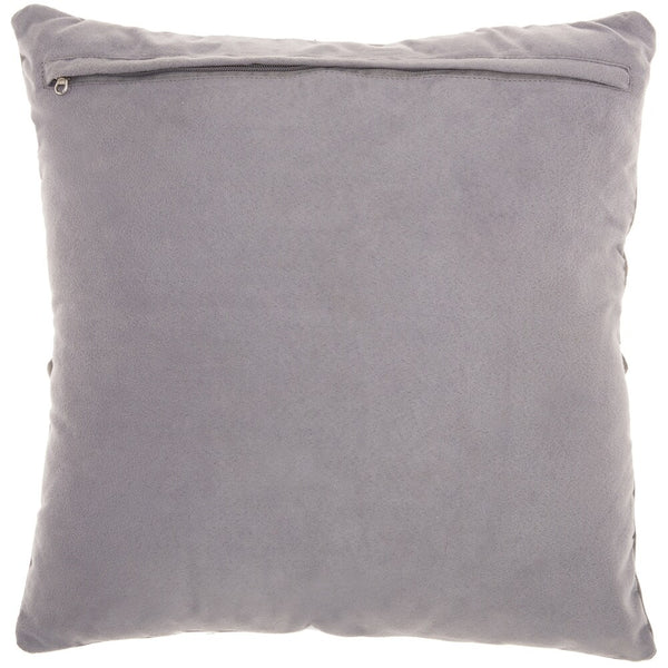 Suede Fringe Pillow