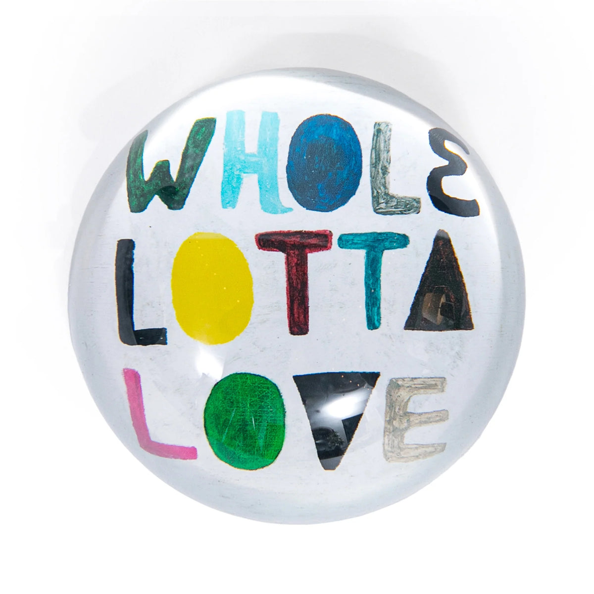 Sugarboo & Co Whole Lotta Love Glass Paperweight