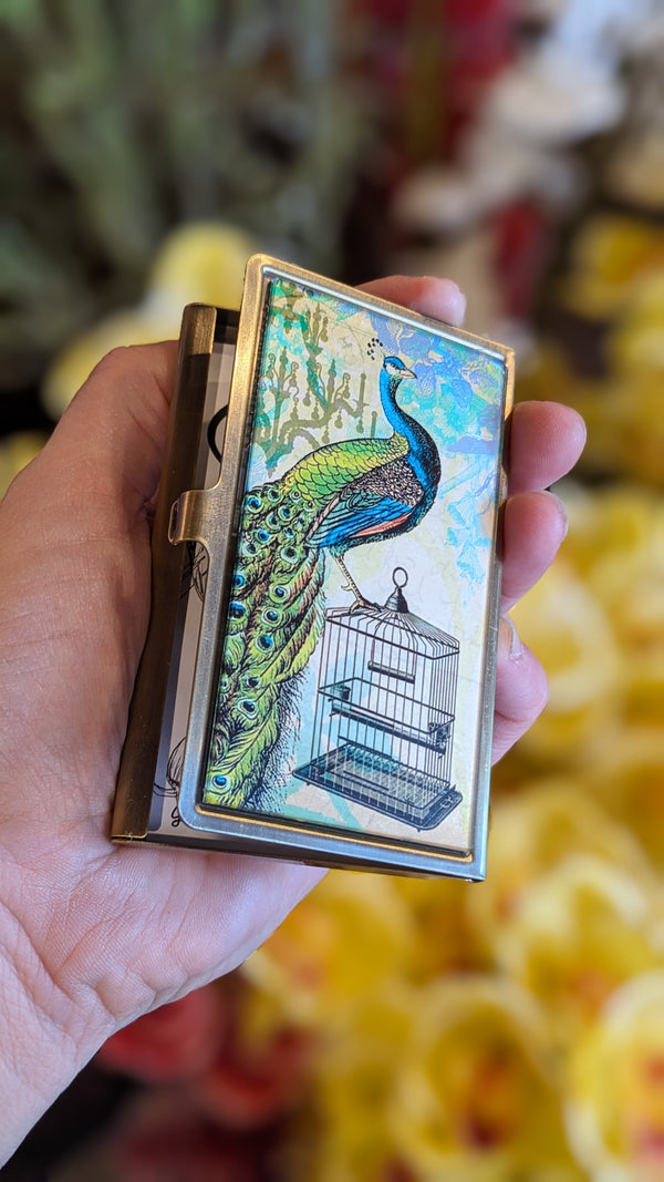 Art Embellished Card Case