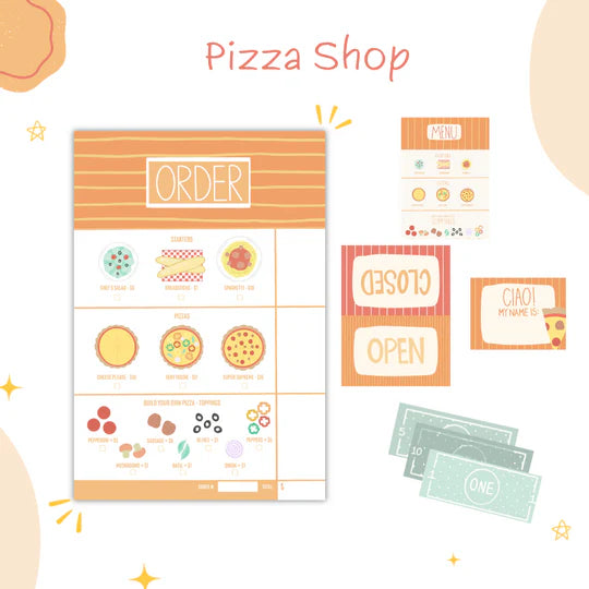 Swingly Pizza Play Shop Activity Set