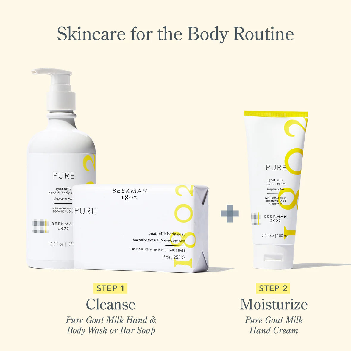 Beekman 1802 Hand & Body Wash - Pure 12.5oz