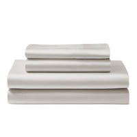 Faceplant Dreams Bamboo Queen Sheet Set - White