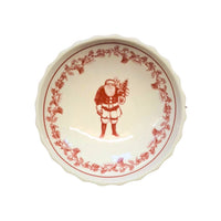 Yuletide Stoneware Compote