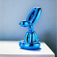 Miniature Resin Balloon Dog Statue