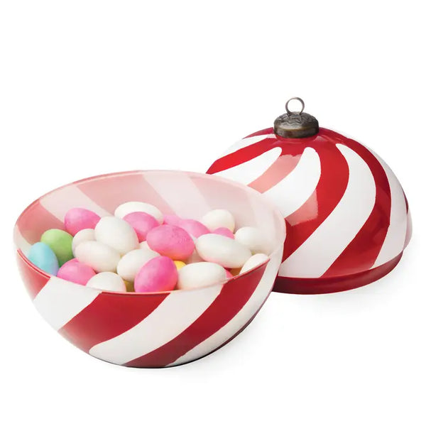 Crystal Peppermint Candy Dish