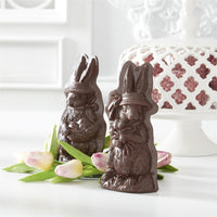 Polyresin Chocolate Mold Bunnies with Hats