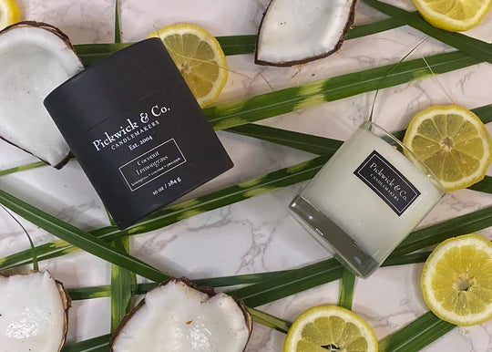 Pickwick & Co. Coconut Lemongrass Candle