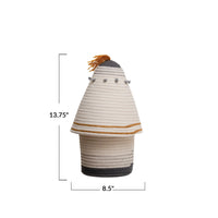 Cotton Rope Basket with Lid