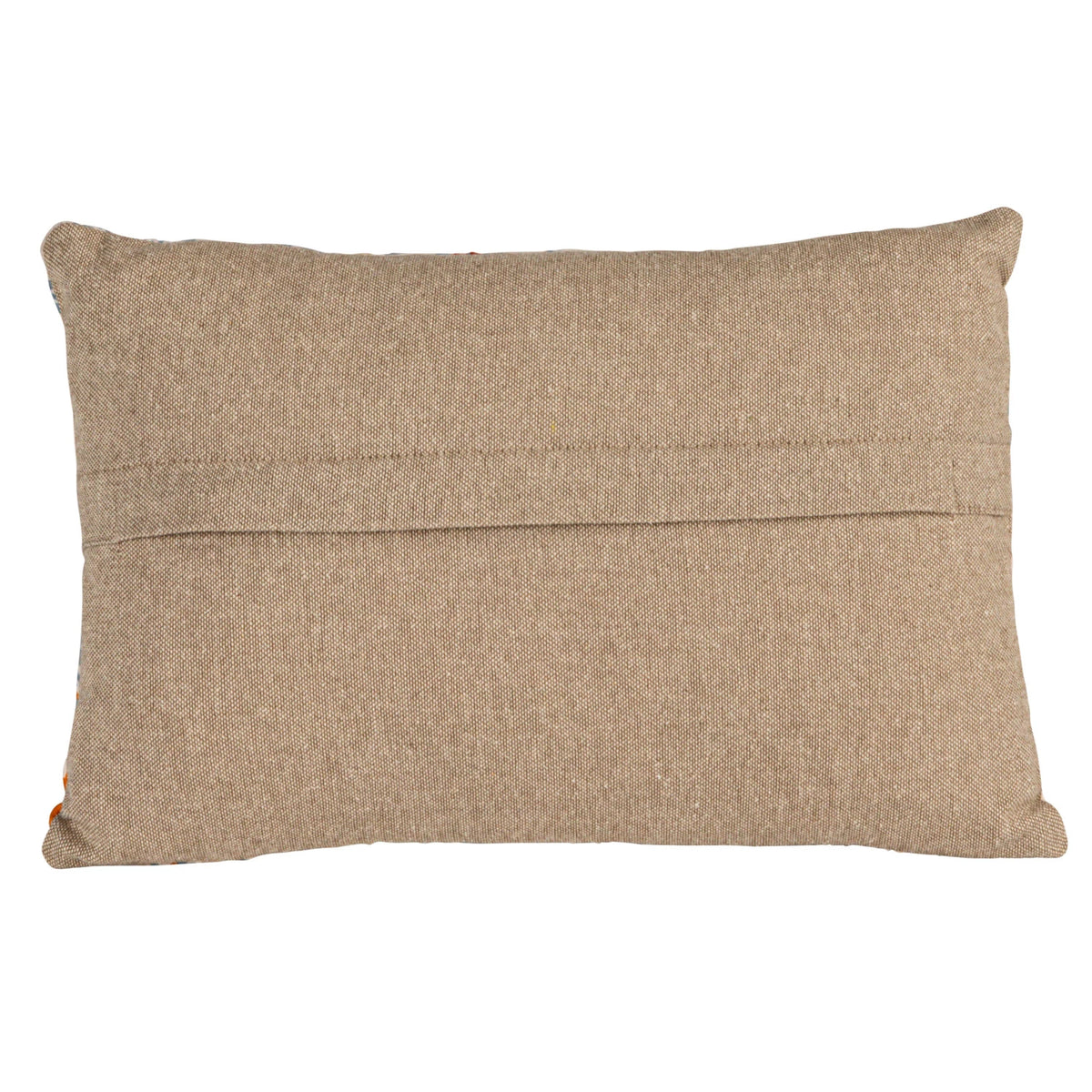 Cotton Voile Floral Lumbar Pillow