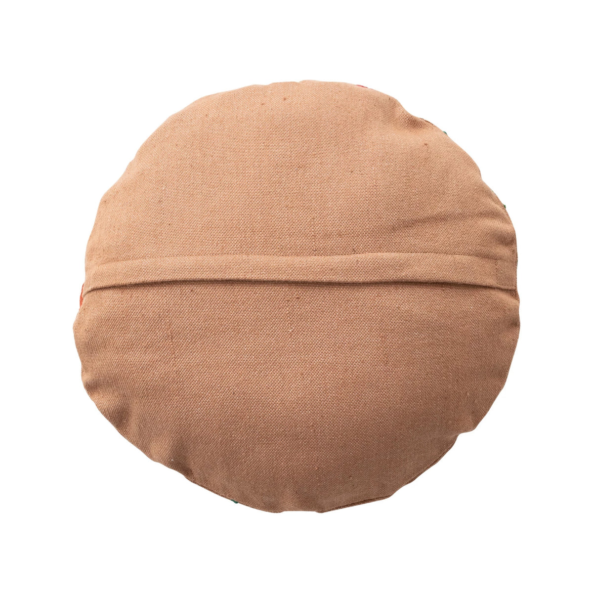 Indoor / Outdoor Pillow w/ Embroidered Peacock