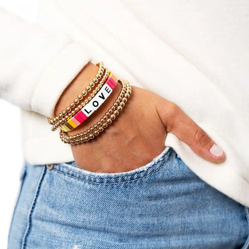 Daily Candy Lucky in Love Tile Bracelet