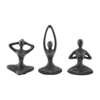 Peaceful Female Yoga Tabletop Figures (Set of 3 Poses) | Danya B.