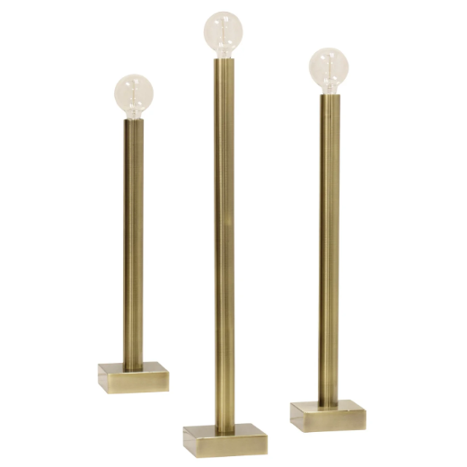 Stunning Brass Stand Table Lamps