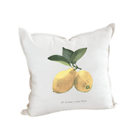 Lemons Throw Pillow