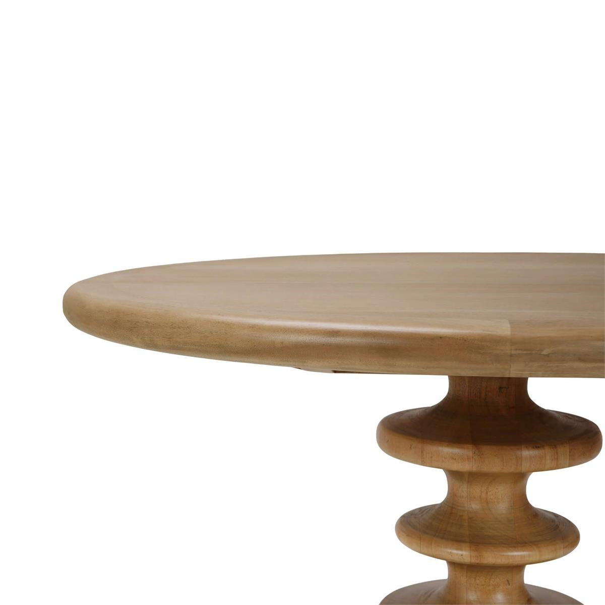 A close up of the top of a circular accent table.