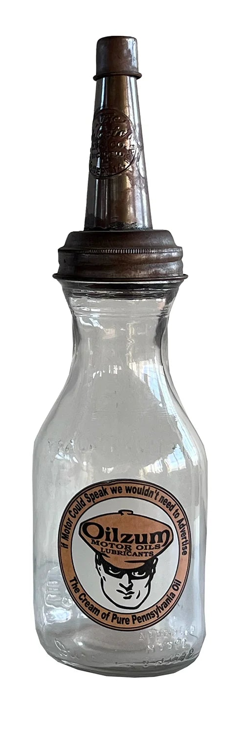 Mixed Advertising Oil Bottles with Spout