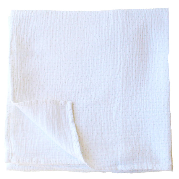 Muslin Swaddle - Grey Spot | Alimrose