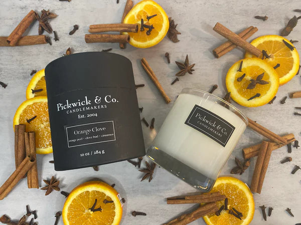 Pickwick & Co. Orange Clove Candle