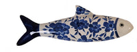 Hand-Painted Stoneware 12" Fish Wall Décor (4 Styles)