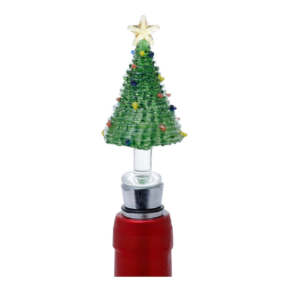 Glass Tree Bottle Stopper in Gift Box - 3 Designs