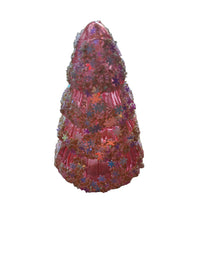 Glitter Tree with LED Lights4" glass tree with LED Lights