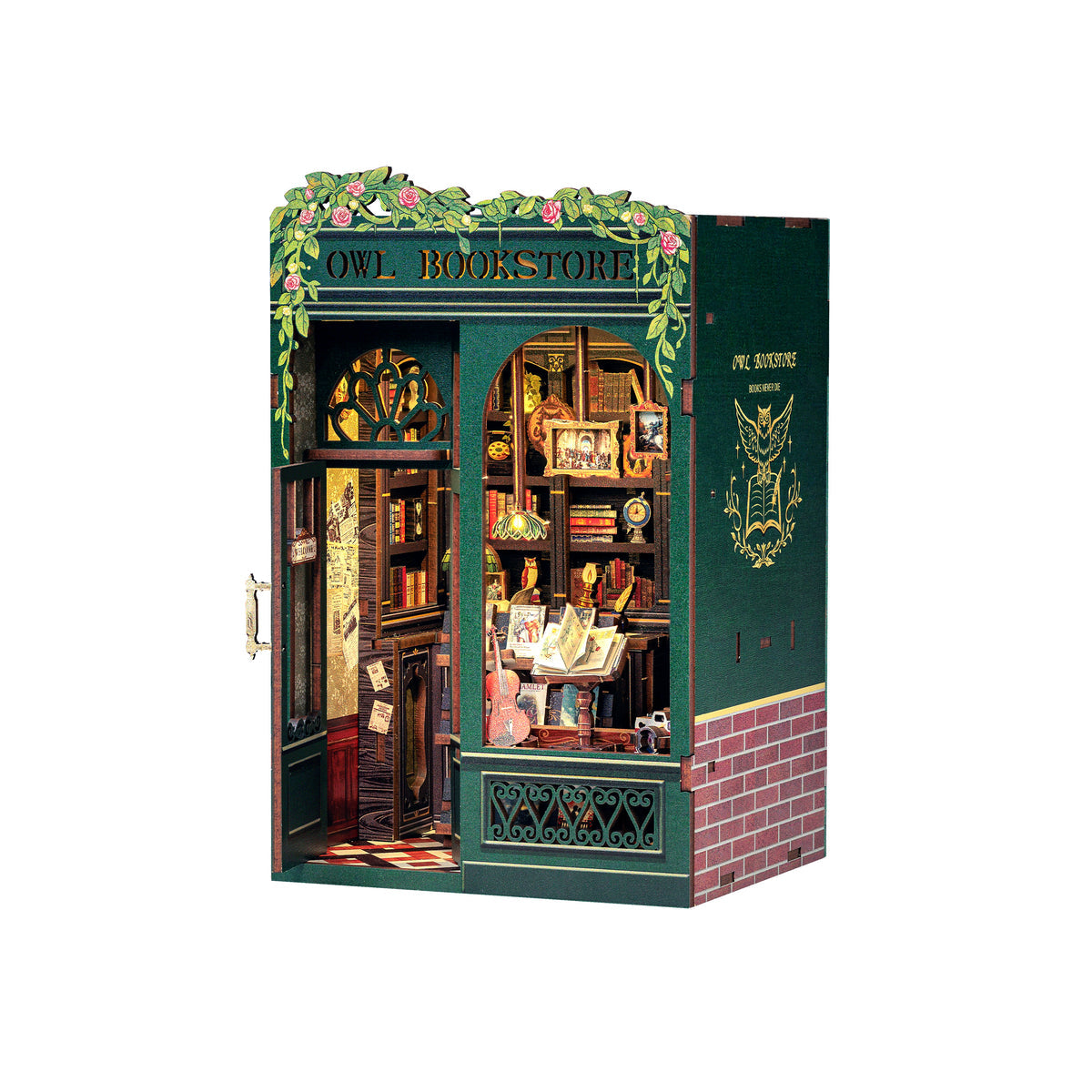 Owl Bookstore - DIY Book Nook | Hands Craft