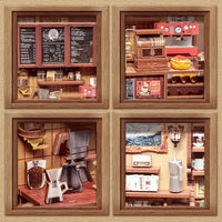 Corner Coffee Shop - DIY Kit | Hands Craft