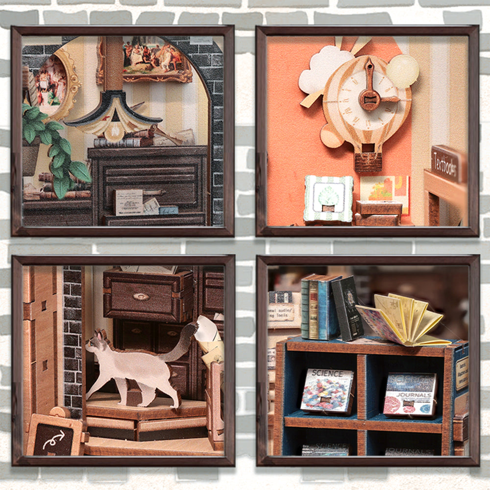 The Scholar's Bookstore - DIY Book Nook | Hands Craft