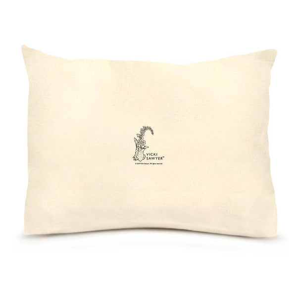 "Holiday Party" Cardinal Pillow, Vicki Sawyer | Eric & Christopher