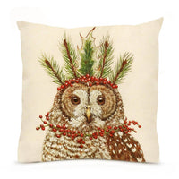Candace the Owl 16 X 16 Pillow - Eric & Christopher