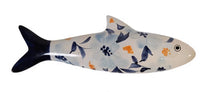 Hand-Painted Stoneware 12" Fish Wall Décor (4 Styles)