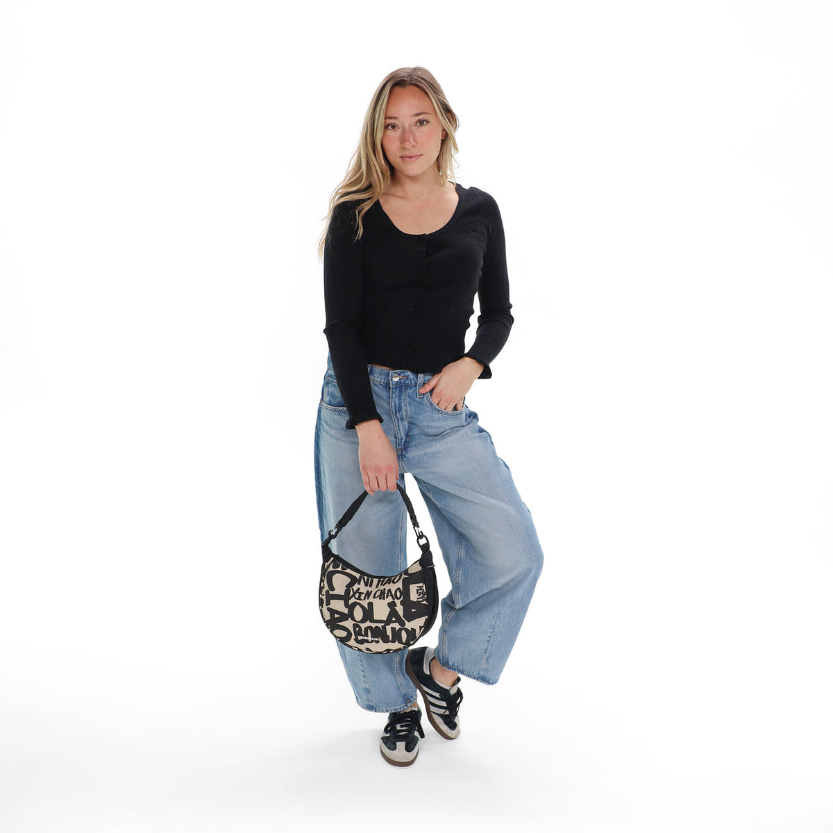 Mina | Medium Crossbody Bag - Ciao Print