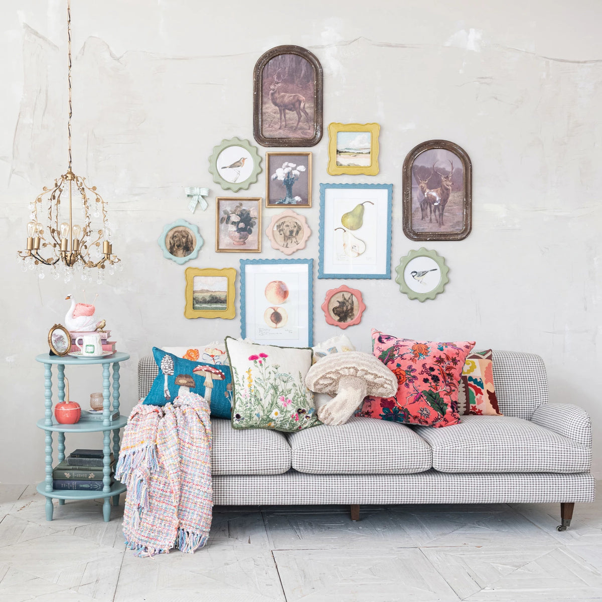 Checkered Sofa