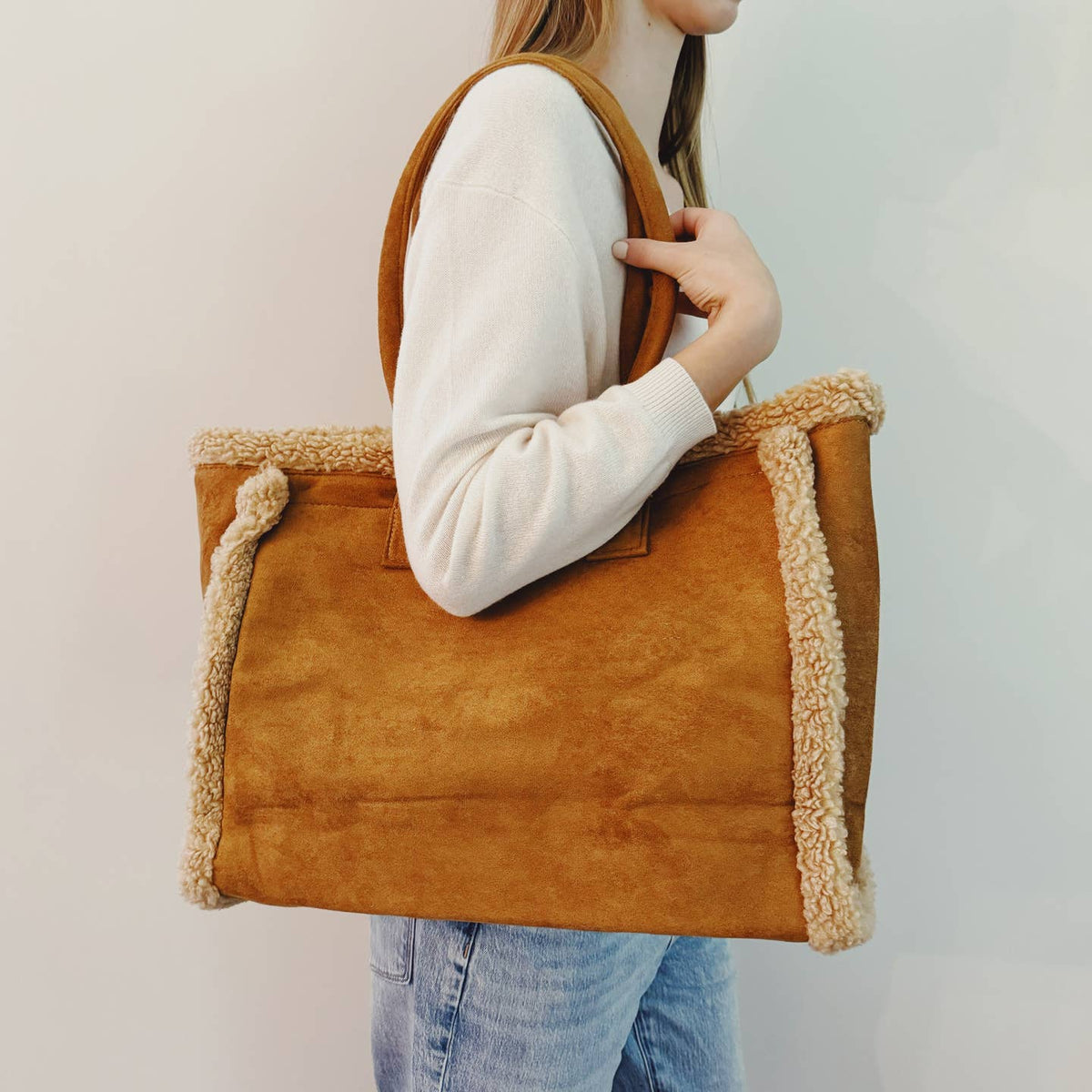 Teddy Cozy the Tote Shoulder Bag - Ellison+Young