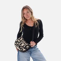 Mina | Medium Crossbody Bag - Ciao Print