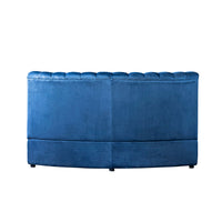 Estelle, Navy Curved Modular Sofa