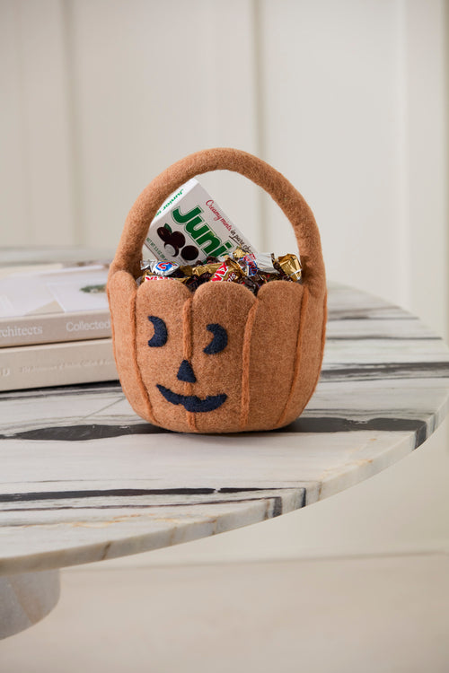 Tricks and Treats Basket - Pumpkin